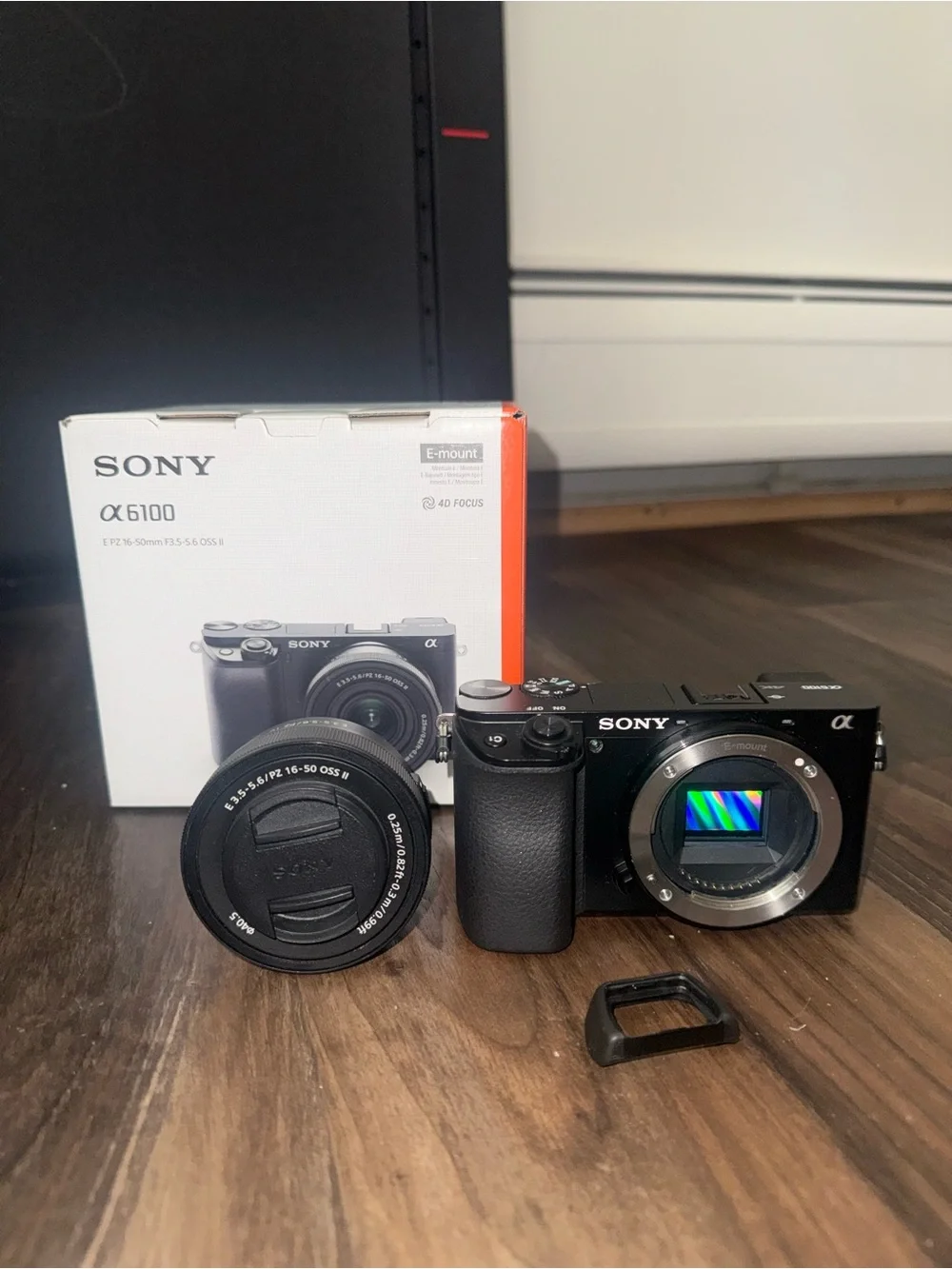 Sony Alpha a6100 Mirrorless Camera Body and Lens Kit - Black